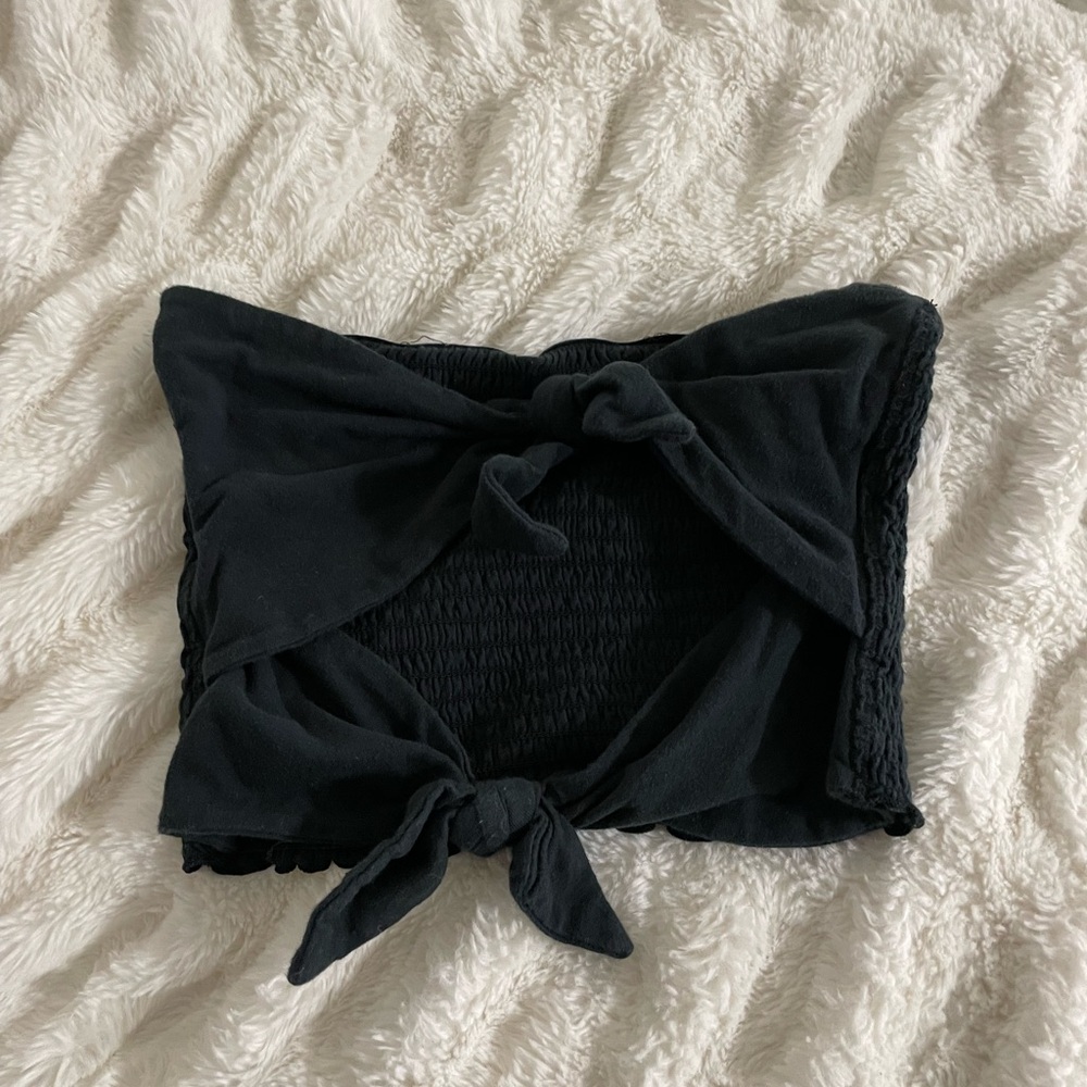 Hollister black tube top